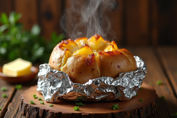Pomme de terre au four en aluminium : astuces pour une cuisson optimale