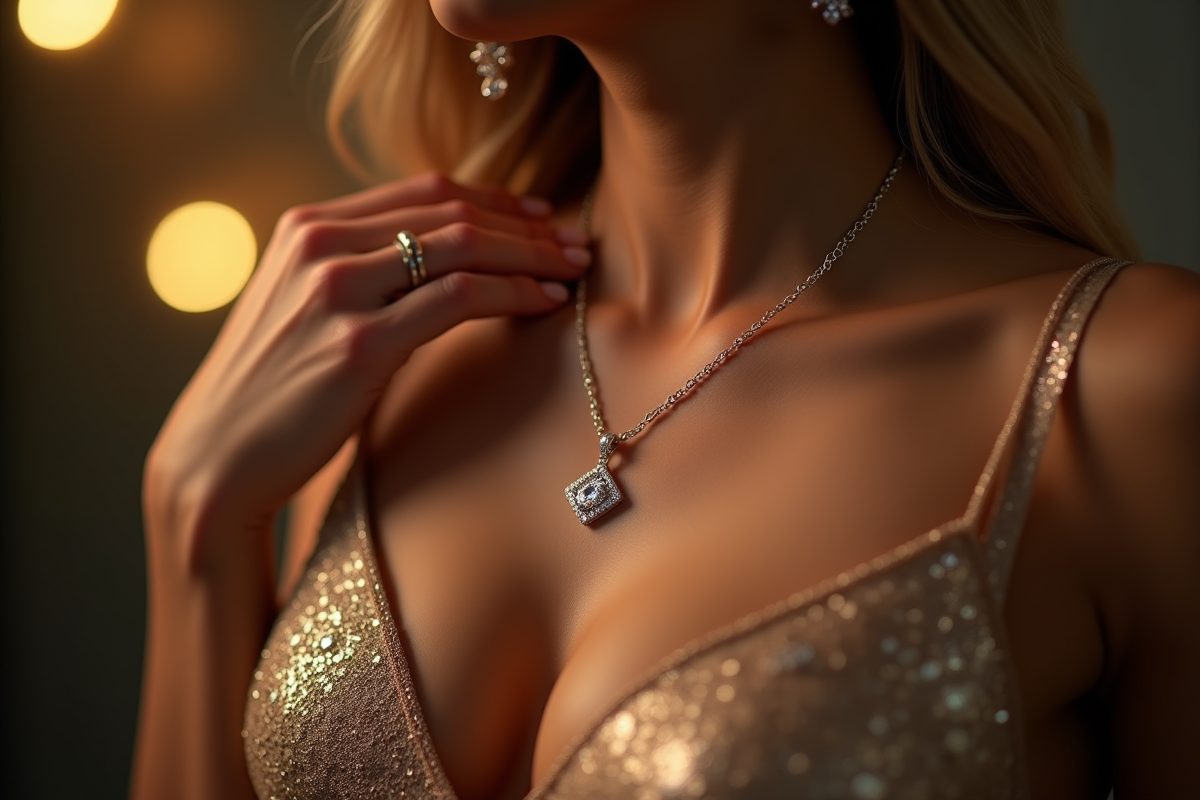 pendentif diamant