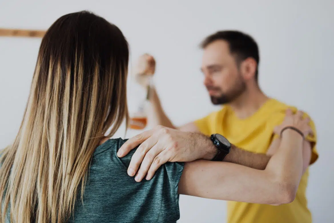 Une dispute entre un couple